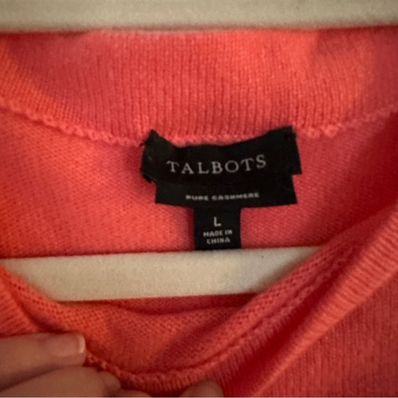 NWOT Talbots Cashmere Sweater - Picture 5 of 6